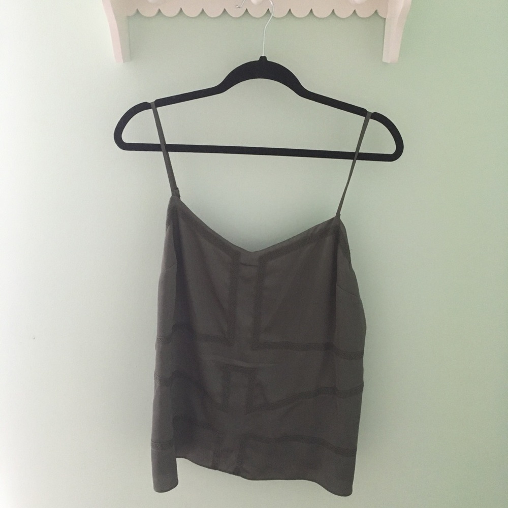 Banana Republic Double Layer Camisole, Size Large